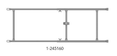 Ringhiera terminale regolabile in acciaio Tobler SA