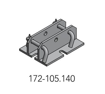 Snodo doppio per puntone di messa in opera Tobler SA