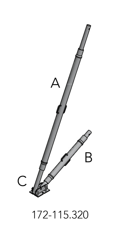 Mensola di messa in opera 320 Tobler SA