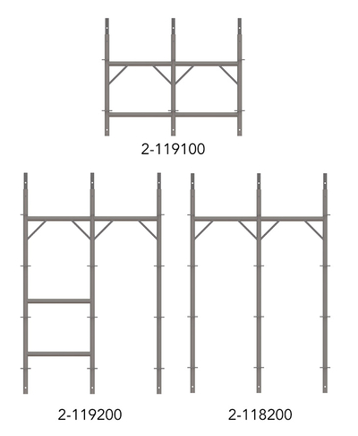 Telaio doppio per scale Tobler SA