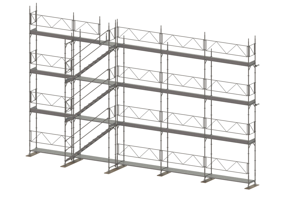 Tobler MATO 2 façade scaffolding – system components Tobler AG